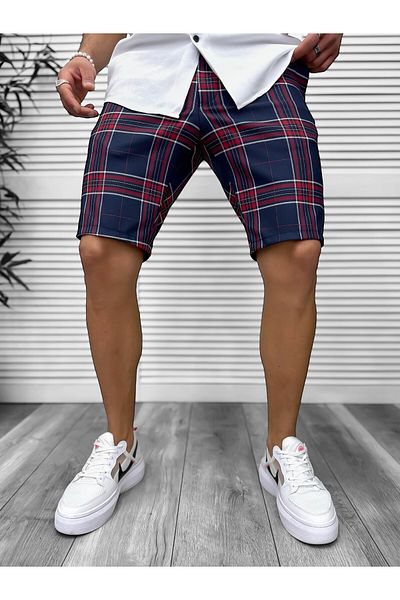 dehaine Pantaloni scurti, pentru barbati, casual, bleumarin, 13143