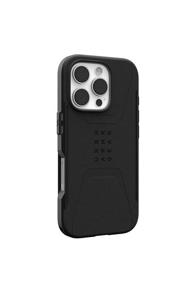 UAG Case for iPhone 16 Pro - UAG Civilian MagSafe - Black