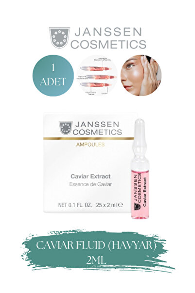 Janssen Cosmetics Caviar Extract Ampul - Canlandırıcı Etkili Ampul Serum 2ml ...