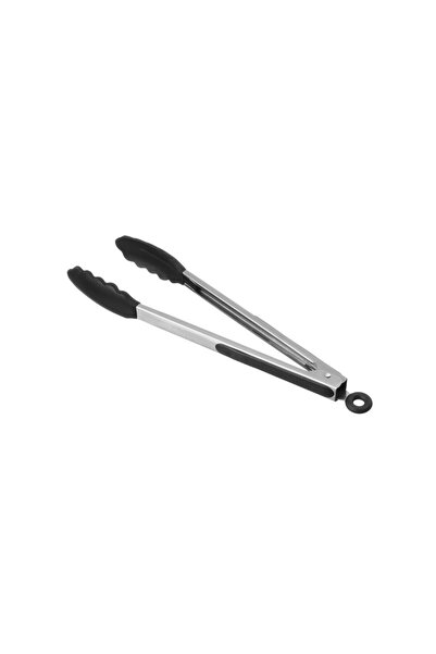 HENDI Cleste servire lungime 40 cm, din inox, cu varf silicon rezistent la ca...