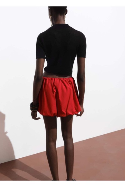 MANGO Woman Triko cropped kazak