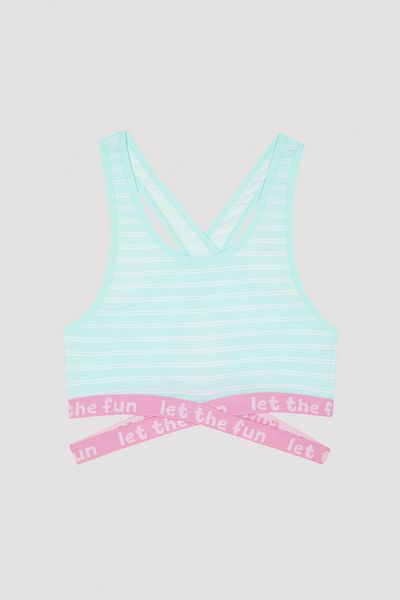 Penti Girl's Let The Fun 2-pack Sports Top