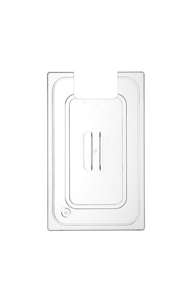 HENDI Lid with hole for sous vide stick, Hendi, GN 1/1, Transparent, 530x325mm