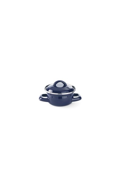 HENDI Oală pentru supă & sos cu capac, 0,6 Lit, 12 cm diametru x 9,5 cm înălțime