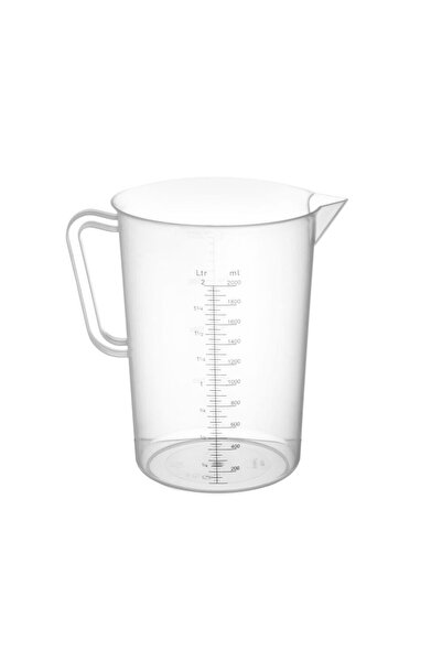 HENDI Cana gradata polipropilena 2 Litri, Hendi, dimensiuni 140x215 mm, rezis...