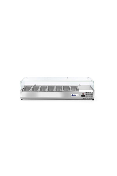 HENDI Vitrina prezentare Hendi, interval temp. -2/8?C, 180W, corp inox, ARKTI...