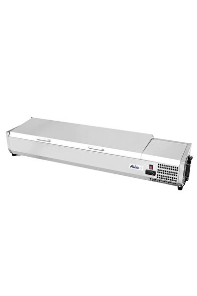 HENDI Vitrina frigorifica tip display Inox pentru containere GN 1/3 cu o inaltime maxima de 150 mm Hendi,