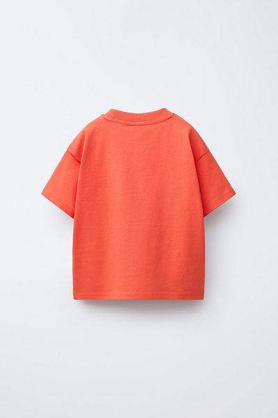 hepbaby Orange, Printed Children's T-Shirt