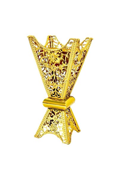 Generic حامل بخور العود العربي المعدني، مبخرة عود للمنزل، عطر للتأمل والعلاج بالروائح العطرية