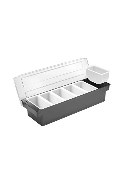 HENDI Cutie pentru ingrediente Hendi, 6 recipiente 480x150x(H)100mm