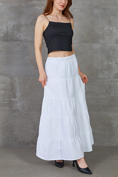 DPARİS Elastic Waist Skirt