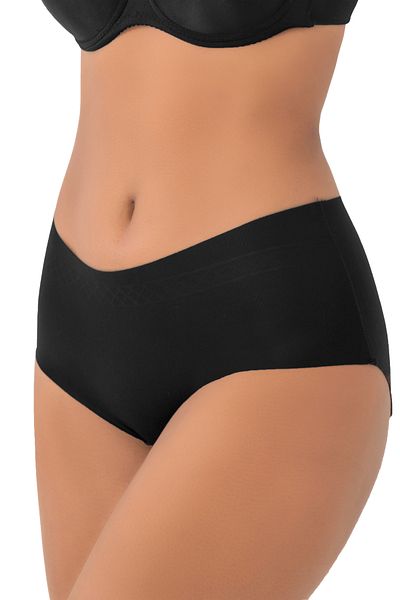 inkasole Laser Cut Bato Panties Corset 3204 Black