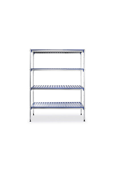 HENDI Raft depozitare din aluminiu 1280x405x (H)1685 mm