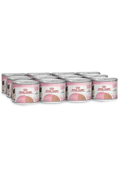 Royal Canin Royal Canin Mother & Babycat Wet Cat Food - 195g *12 Cans