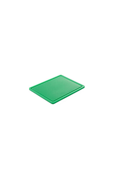 HENDI Tocator verde, 26.5x32.5x(H)1.2 cm - GN1/2, cu sant de scurgere, poliet...