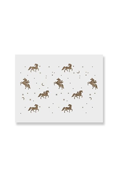 OEM Sablon Perete vopsire, tencuiala 900x600x0.7mm Magical Unicorn Refolosibi...