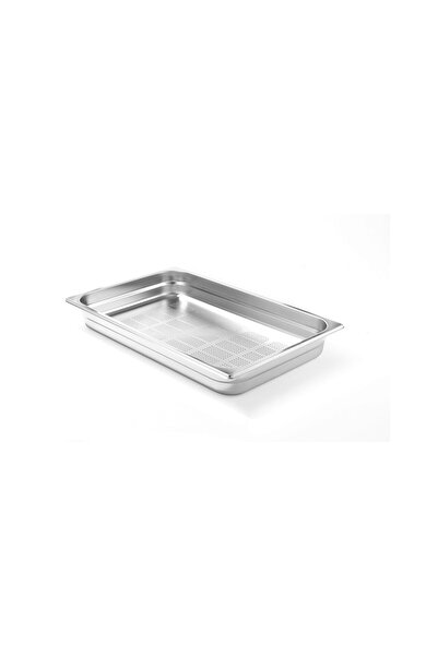 HENDI Tava Hendi perforata Gastronorm GN 1/1 65 mm 8.6 lt - gama Profi Line, otel inoxidabil