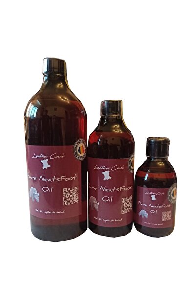 woodworker Pure Neatsfoot Oil, Leather Care, 1000 ml