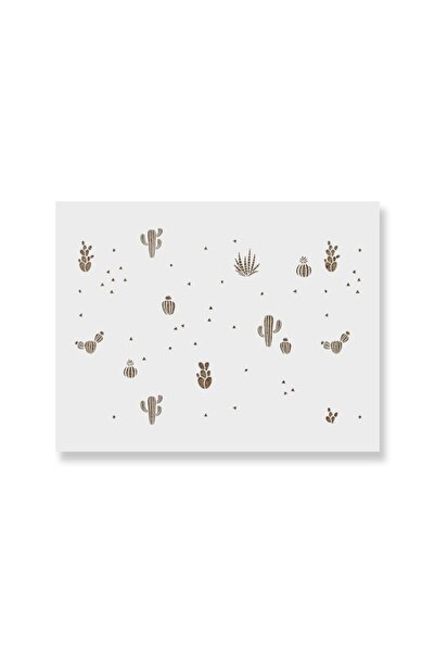 OEM Sablon 900x600x0.7mm Cactus Refolosibil, model MXSP7024