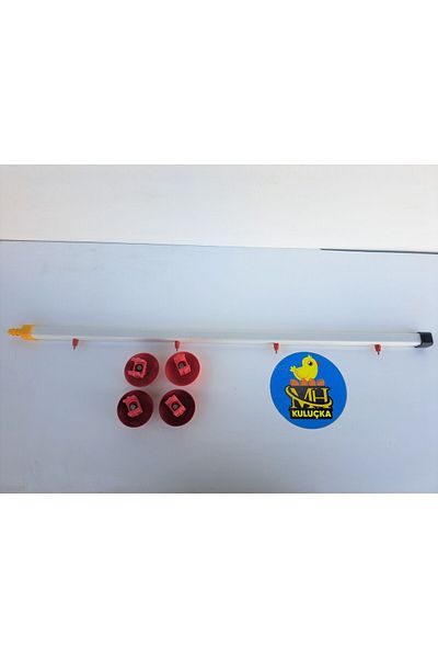 mhh 80cm Pipe Waterer Spring Bowl Quadruple
