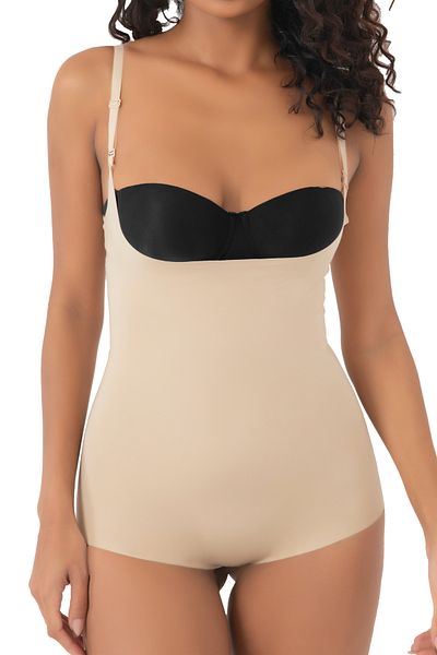bazaar-turkey all you need Laser Cut Underbust Corset 3021 Skin
