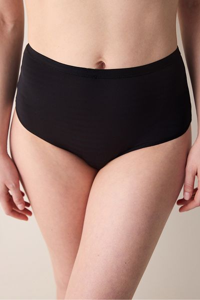 Penti Essentials Highrise High Waist Black Slip Panties