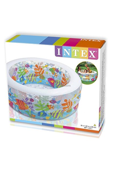 Intex Inflatable Aquarium Pool ( 60* 22 )