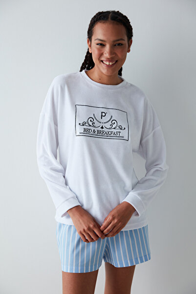 Penti Aria Beyaz Sweatshirt