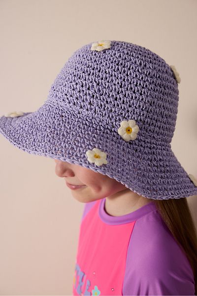 Penti Daisy Lilac Girl's Hat