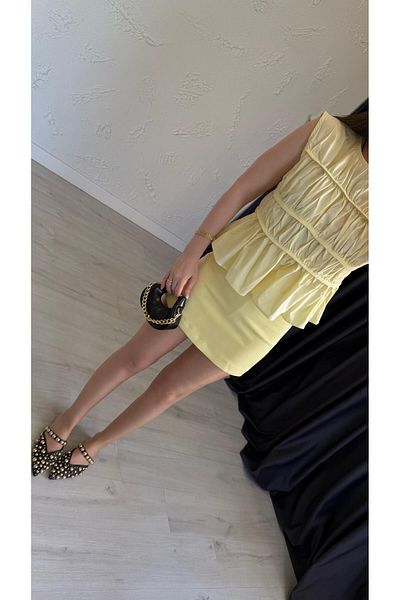elif teke Tulipa Blouse Yellow