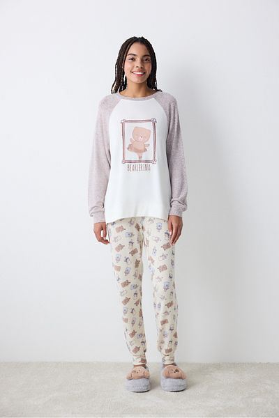 Penti Bearlerina Braunes Sweatshirt