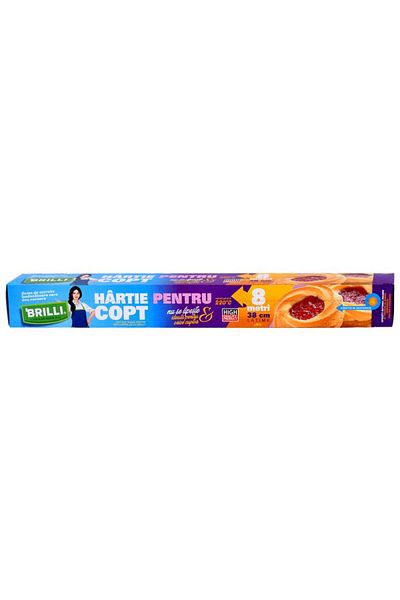 Cesiro Hârtie de copt Brilli, cutie 8m x 38cm