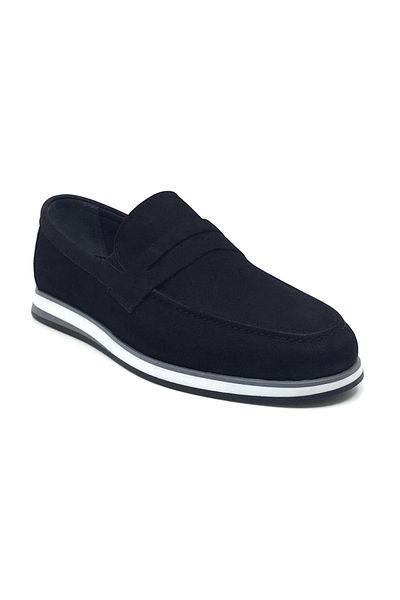Taşpınar Ayakkabı Kale 100% Nubuck Leather Men's Summer Comfortable Casual Loafer Classic Shoes 40-44