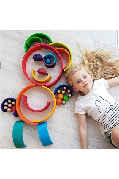 Little Cloud اقواس رينبو الخشبية