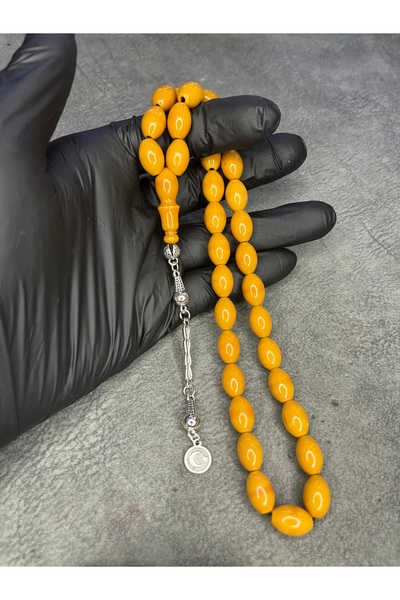 Mos Tespih High-End Collectable Clamping Amber Rosary