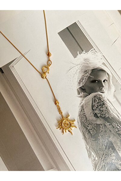 Arsaley Collection Güneş Charm Asansör Model Paslanmaz Çelik Yılan Zincirli K...