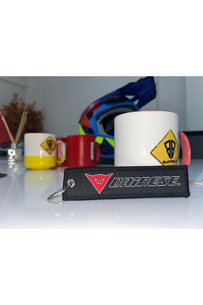 Buffalo Dainese Designed Motorcycle Car Keychain