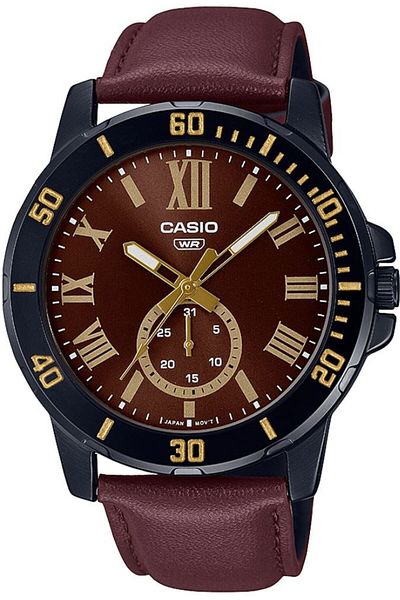 Casio Mtp-vd200bl-5budf Men's Wristwatch