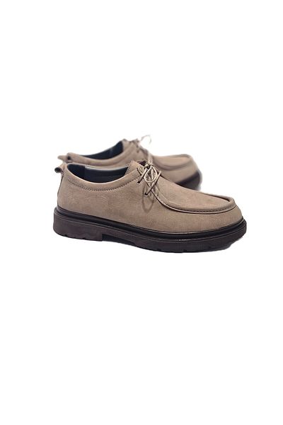 YETİŞ LUXURY Leather Inside and Nubuck Leather Men's Casual Shoes