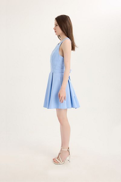 SEVİLEN Summer Dress with Pens Detail
