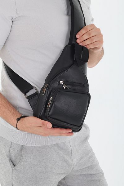 Erzeno Leather Bodybag Chest Bag / Messenger Bag / Cross Chest Bag / Single Arm Backpack