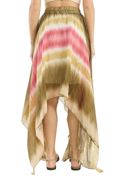 PHUTİ COLLECTION Colorful Chiffon Skirt