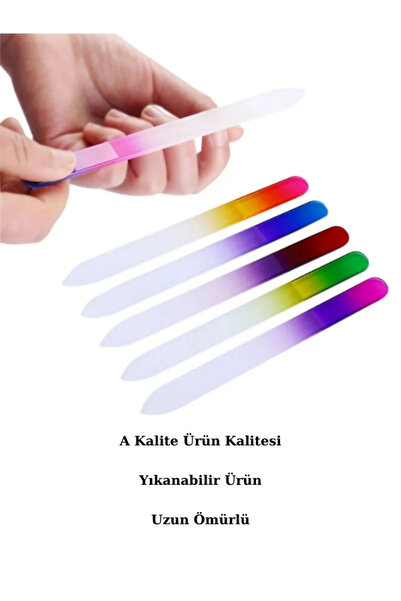 Nanopro Tırnak Törpüleme Aleti Cam Malzeme Parlatma Manikür & Pedikür Xseries