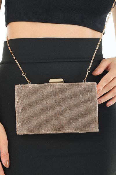 By EDUU STONED EVENING BAG