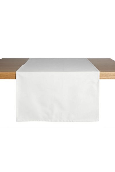 Kotonia Home Șervețel simplu – 45×300 cm, 100% bumbac, crep alb