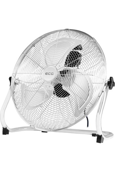 ECG Ventilator de podea FF 45 Ventus, 45 cm, 100 W, 3 viteze, otel inoxidabil