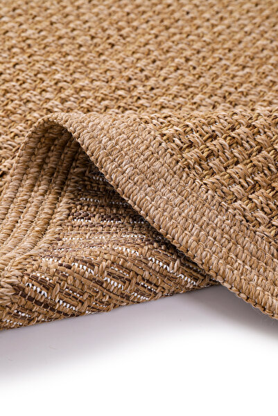 Sunrise Rug Jute Based Wicker Woven Knitted Bohemian Antiallergic Carpet Rug