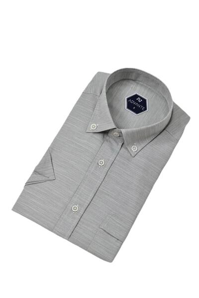 ADVANTE Чоловіча класична сорочка з одним кишенею та короткими рукавами BGL-ST04554