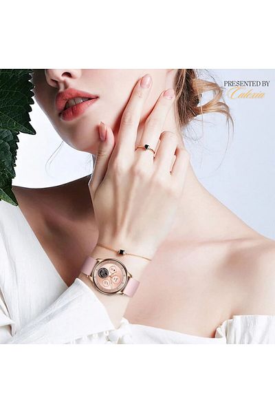 e-Wantay Smartwatch Y11, 1.32" Full HD, Bluetooth Call, AI, 100+ Sports, 2 Bracelets, IP67, Gold