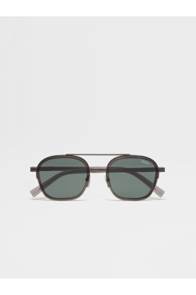 Ermenegildo Zegna (EZ0231-20N) 51 | Unisex Yeşil Güneş Gözlüğü
